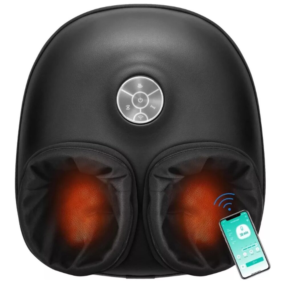 Medcursor Foot Massager with Heat, Shiatsu Deep Kneading Machine, New